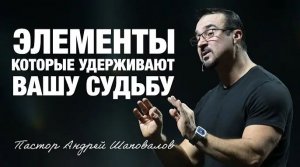 «Элементы, которые удерживают вашу судьбу» (Пер. с англ.) Пастор Андрей Шаповалов.mp4