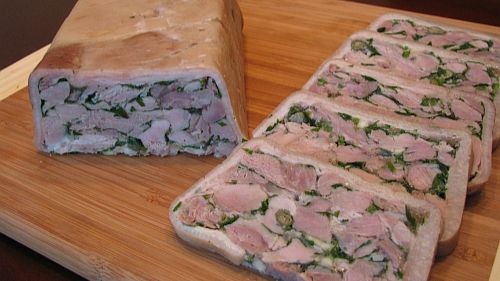 Террин из свиной рульки