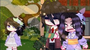 Rainy Day • GiyuShino Family AU • Alive! Shinobu AU • Kimetsu no Yaiba • Gacha