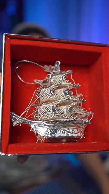 #нг #новогодняяигрушка #корабль #игрушка #сновымгодом #уникальнаяигрушка смотреть онлайн