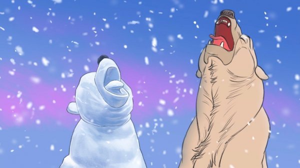 SNOW BEAR - A Hand-Drawn Animated Short Film (4K) by Aaron Blaise