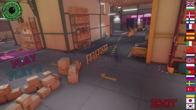 🎮Pallet Jack Racing — Первые минуты игры на ПК  —  Без комментариев 🔇