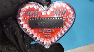 Собираю конструктор для пайки "Сердечко" | пайка