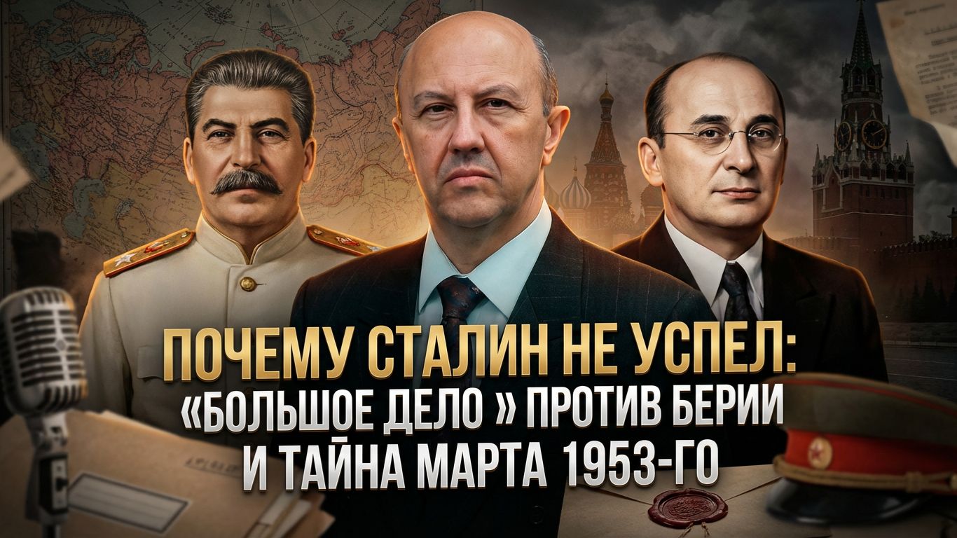 Андрей Фурсов | Почему Сталин не успел- «Большое дело» против Берии и тайна марта 1953-го смотреть онлайн
