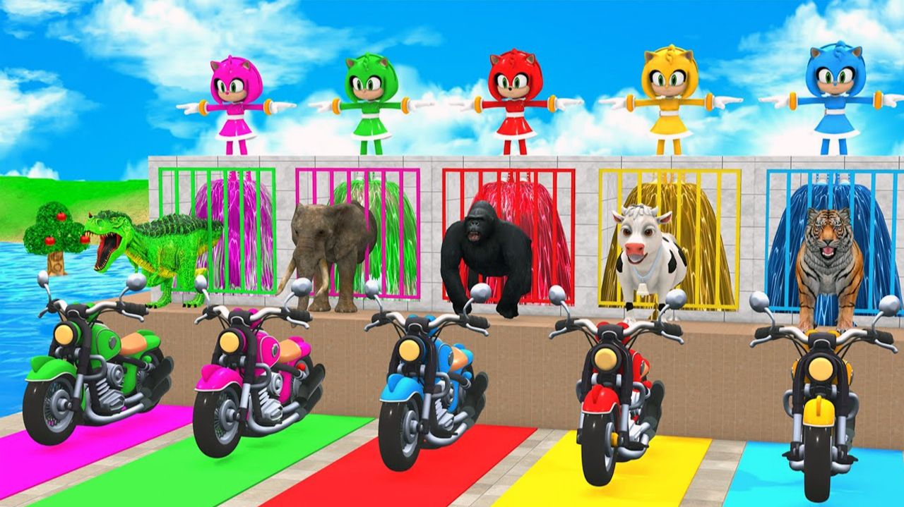 Мультики для детей. Испытания на выносливость диких и домашних животных. Мультфильмы для малышей. смотреть онлайн