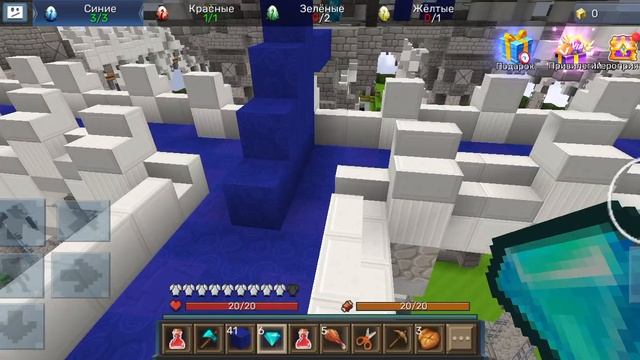 Играю в Blockman Go Egg wars и Голодные игры смотреть онлайн