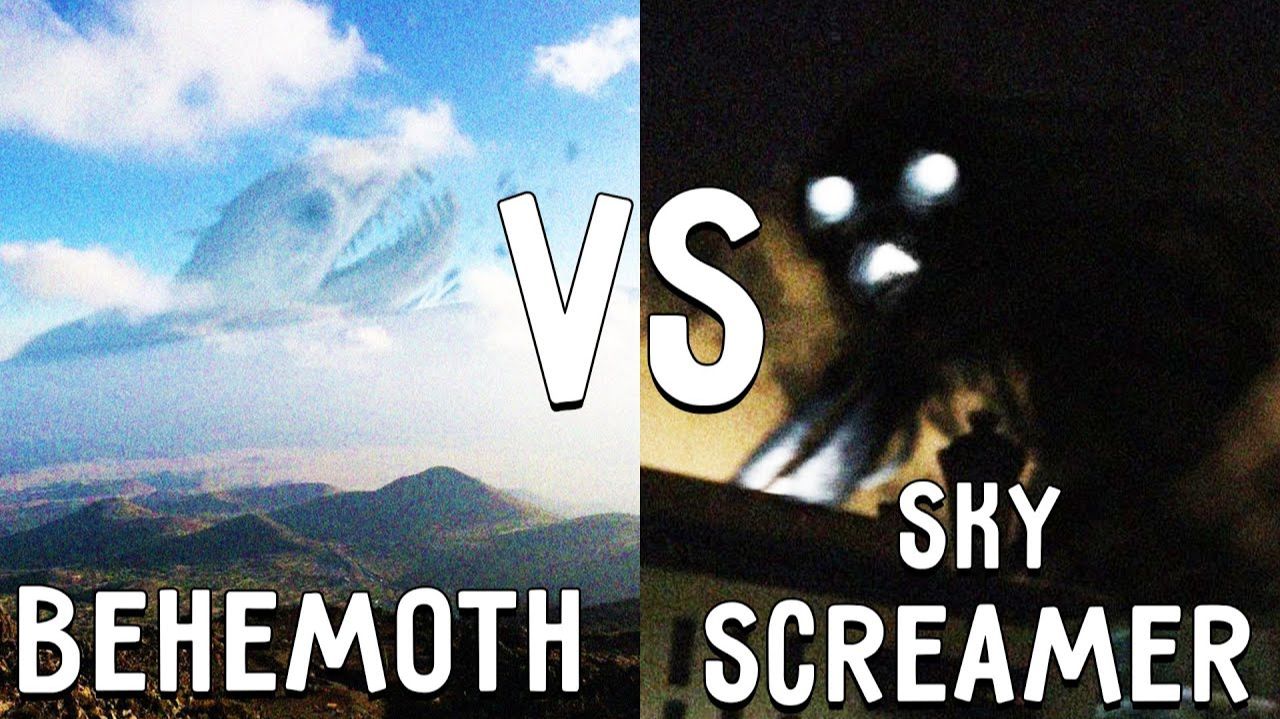 БЕГЕМОТ ПРОТИВ НЕБЕСНЫЙ КРИКУН В МАЙНКРАФТ ! БИТВА BEHEMOTH VS SKY SCREAMER MINECRAFT смотреть онлайн