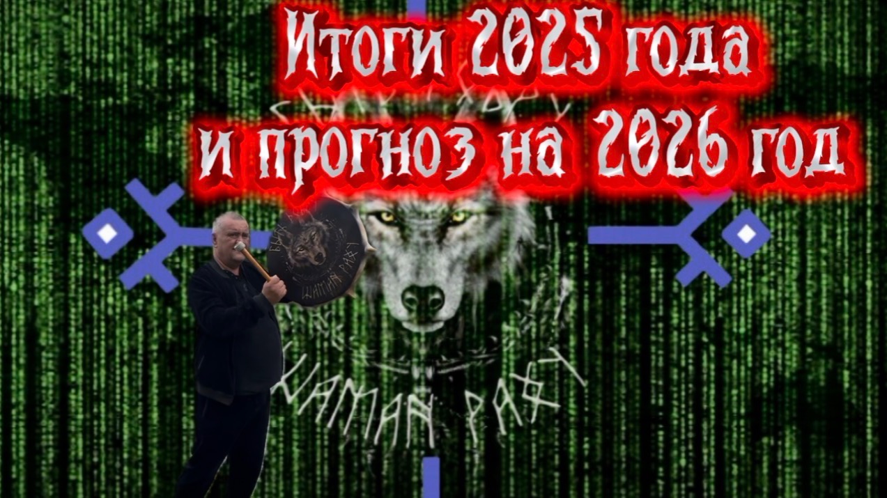 Анонс итогов 2025 года и прогноза на 2026 году от Шамана Раху. смотреть онлайн