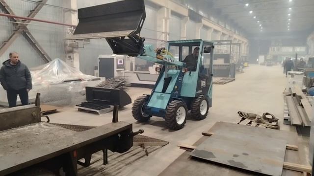 Отгрузка минипогрузчика смотреть онлайн