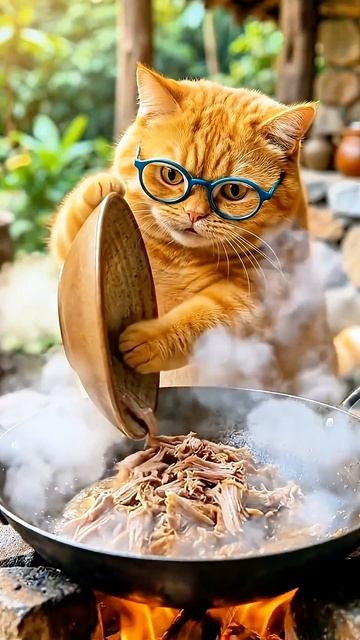 Котик и домашние дела 😄 смотреть онлайн