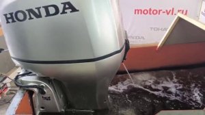 Запуск двигателя Honda BF75 EFI
