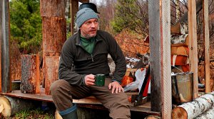 НАПАДЕНИЕ МЕДВЕДЯ НА ЛОВУШКУ! ДОБРАЛСЯ ДО БАЗЫ. ДОБЫЛ  РЫБЫ. 12 ДНЕЙ ВЫЖИВАНИЯ. МЕТАЛЛ ЕСТЬ.