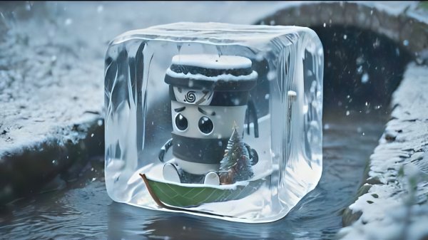 Балерина Капучина спасает маленького Ассасино Капучино от холода