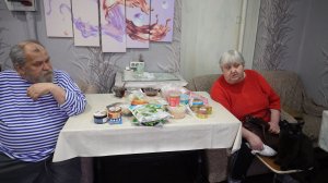Получила пенсию заехала в продуктовый магазин показываю какие продукты я купила на  Новый Год 2026