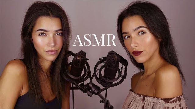 ASMR Twins Intense Layered Sounds (Wet mouth sounds, Mic scratching, Scalp massage, kisses...) смотреть онлайн