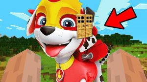 ЧТО СЛУЧИЛОСЬ С МАРШАЛОМ? - МЕГАЩЕНКИ ЩЕНЯЧИЙ ПАТРУЛЬ В МАЙНКРАФТЕ