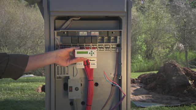 Подключение модуля увеличения зон контроллера Hunter DUAL-48M