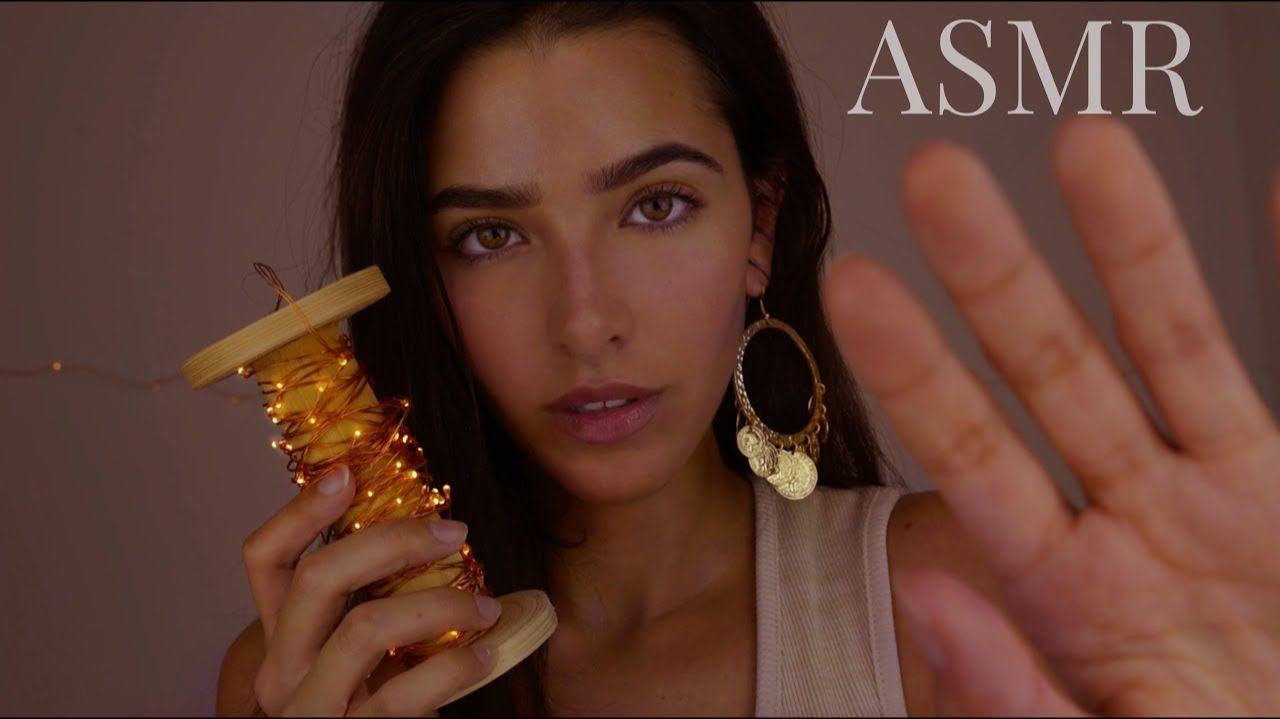 ASMR To Make You SO Sleepy (Brain massage, kisses, trigger words, echoes, mic brushing, humming...) смотреть онлайн
