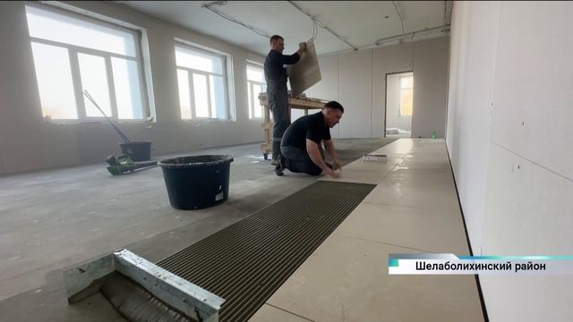 Школьники села Новообинцево сядут за парты в обновлённой школе уже в феврале смотреть онлайн