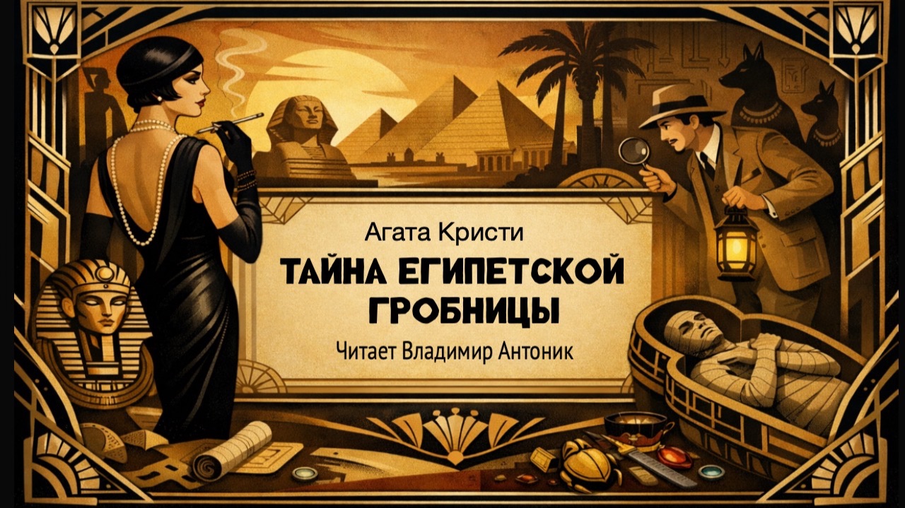 "Тайна египетской гробницы". Агата Кристи. Читает Владимир Антоник