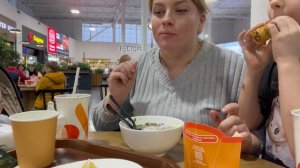 Еда на камеру суп ФО БО  и  Ней Рам / Ем лапшу не жуя /  Тиму обманули /