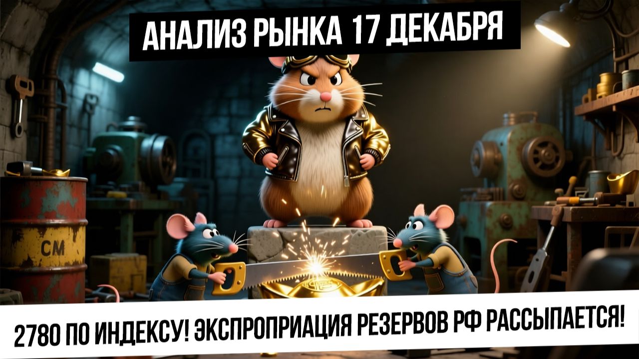 Анализ рынка 17 декабря. Рост рынка РФ продолжается! Нефть! Рубль! Газ! Металлы! смотреть онлайн