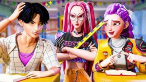 Джину пришел в школу. Охотники на демонов