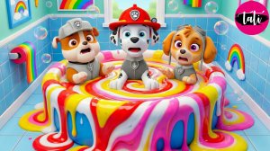 Щенячий патруль и Маршалл. Залипательное видео. Мультфильм для детей и малышей. Анимация