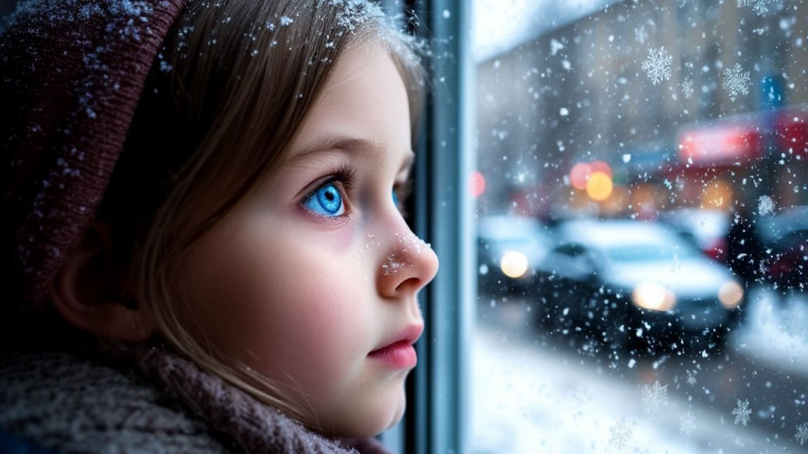 ©Две снежинки на ладони. С.Весенин-стихи смотреть онлайн