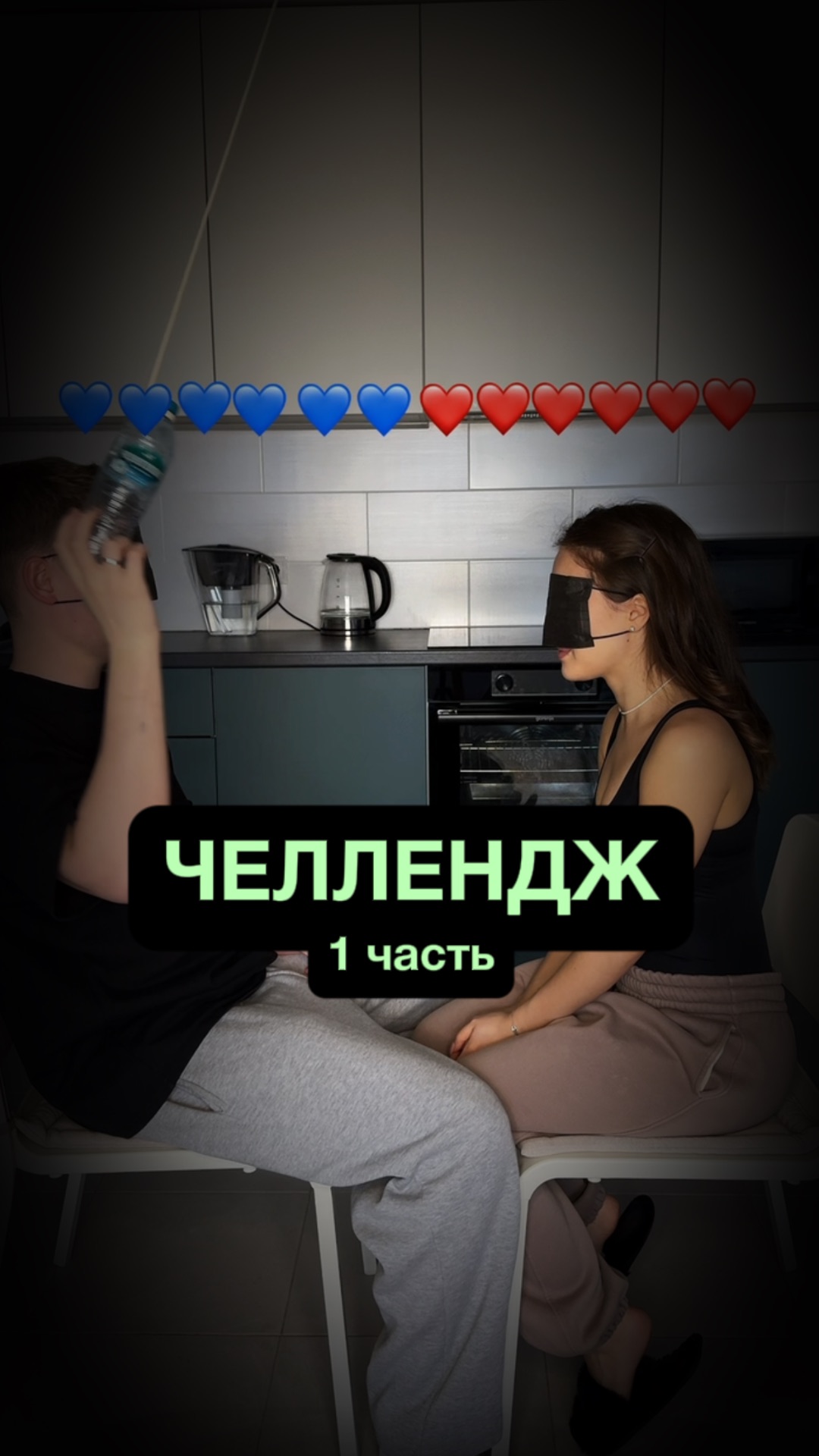 Челлендж с закрытыми глазами / 1 часть смотреть онлайн