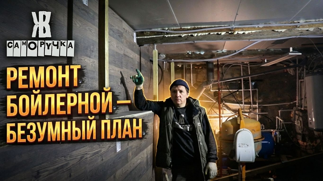 😵4 года ХАОСА за 20 минут ✅. Как я ЗАСТРОИЛ 🛠️ свою БОЙЛЕРНУЮ, Часть 1. ЖКВ Саморучка смотреть онлайн