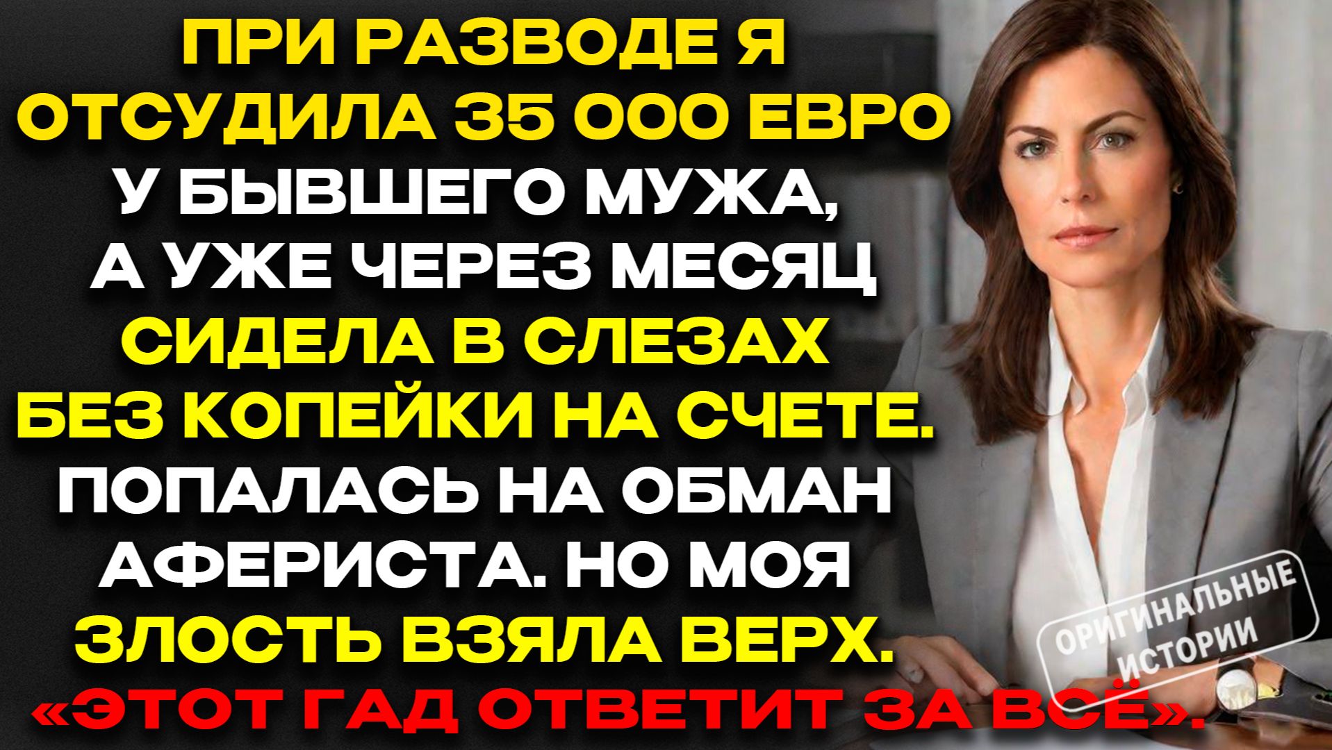 Я отдала все деньги аферисту… Но он не знал, кто я на самом деле. Слушать аудиорассказы смотреть онлайн