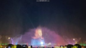 Матушка земля - Татьяна Куртукова. На фоне музыкального фонтана. Дагестан. Дербент.