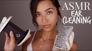 ASMR 3DIO Ear Cleaning (Ear brushing, Ear cupping, Ear massage, Ear touching, Cotton sounds...)