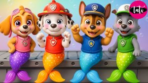 Щенячий патруль и Маршалл. Залипательное видео. Мультфильм для детей и малышей. Анимация