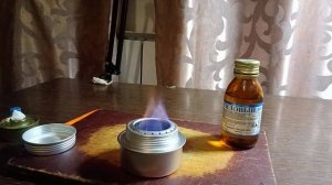 Как горит спиртовая горелка