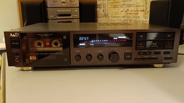 A&D GX-7000- запись на кассету MAXELL TYPE I normal type продается на AVITO