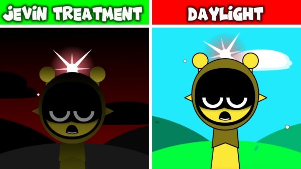 спрунки jevin treatment но в дневном свете