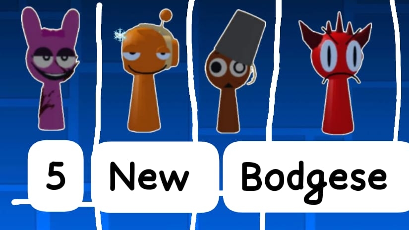 5 new bodgese 1 secret morph - 3D sprunki RP and animations update смотреть онлайн