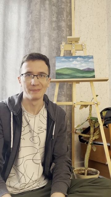 Картина маслом. Полное видео на канале #рисование #масло #творчество #краски