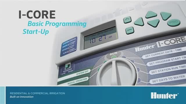 Настройка контроллера Hunter I-Core