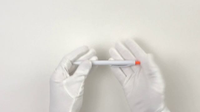 Ручка IGLA COLOR, Белая с оранжевой кнопкой 1033.05 смотреть онлайн