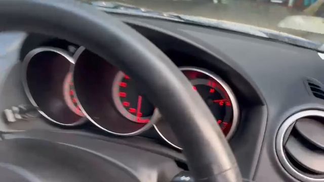 Тест перед разбором в Японий Mazda Axela BKEP LF-VE пробег 128094т.км
