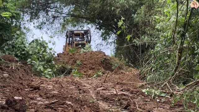 Строительство, расчистка дороги, обзор смотреть онлайн