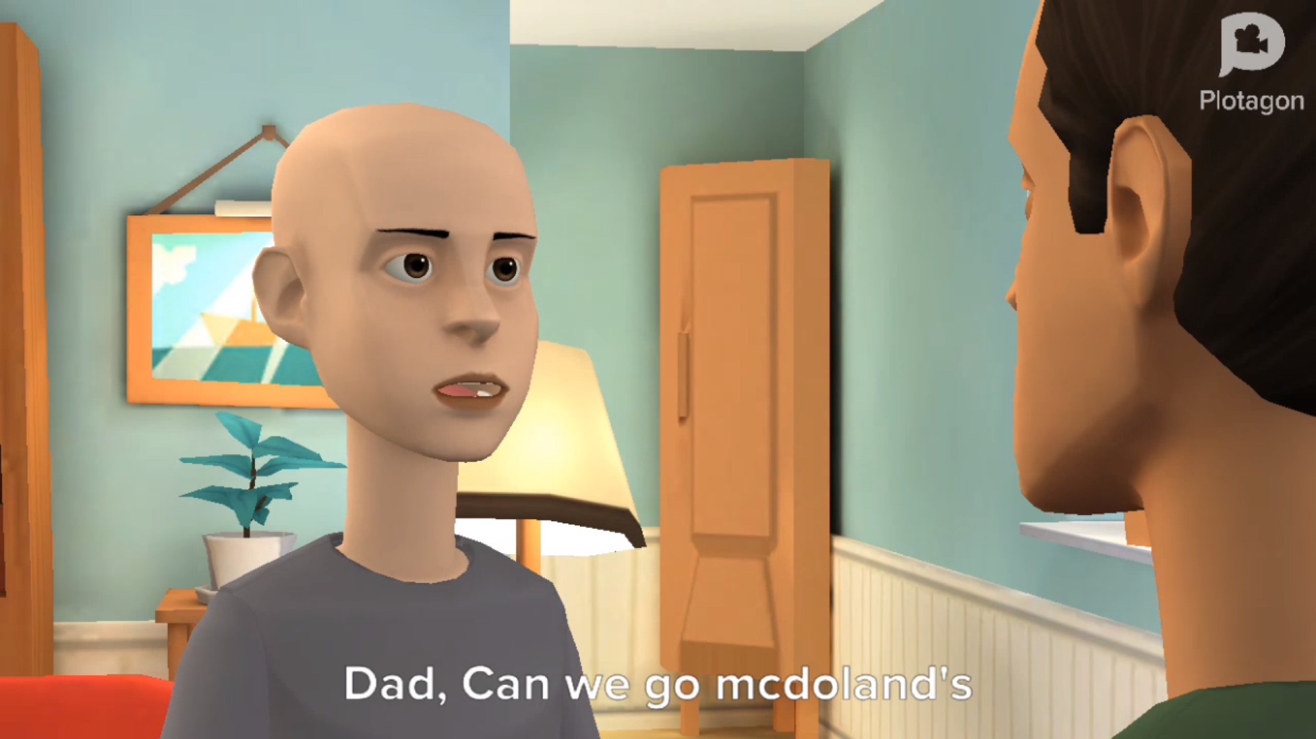 PlotagonMovie:Classic Caillou Explodes McDonald’s And Gets Grounded