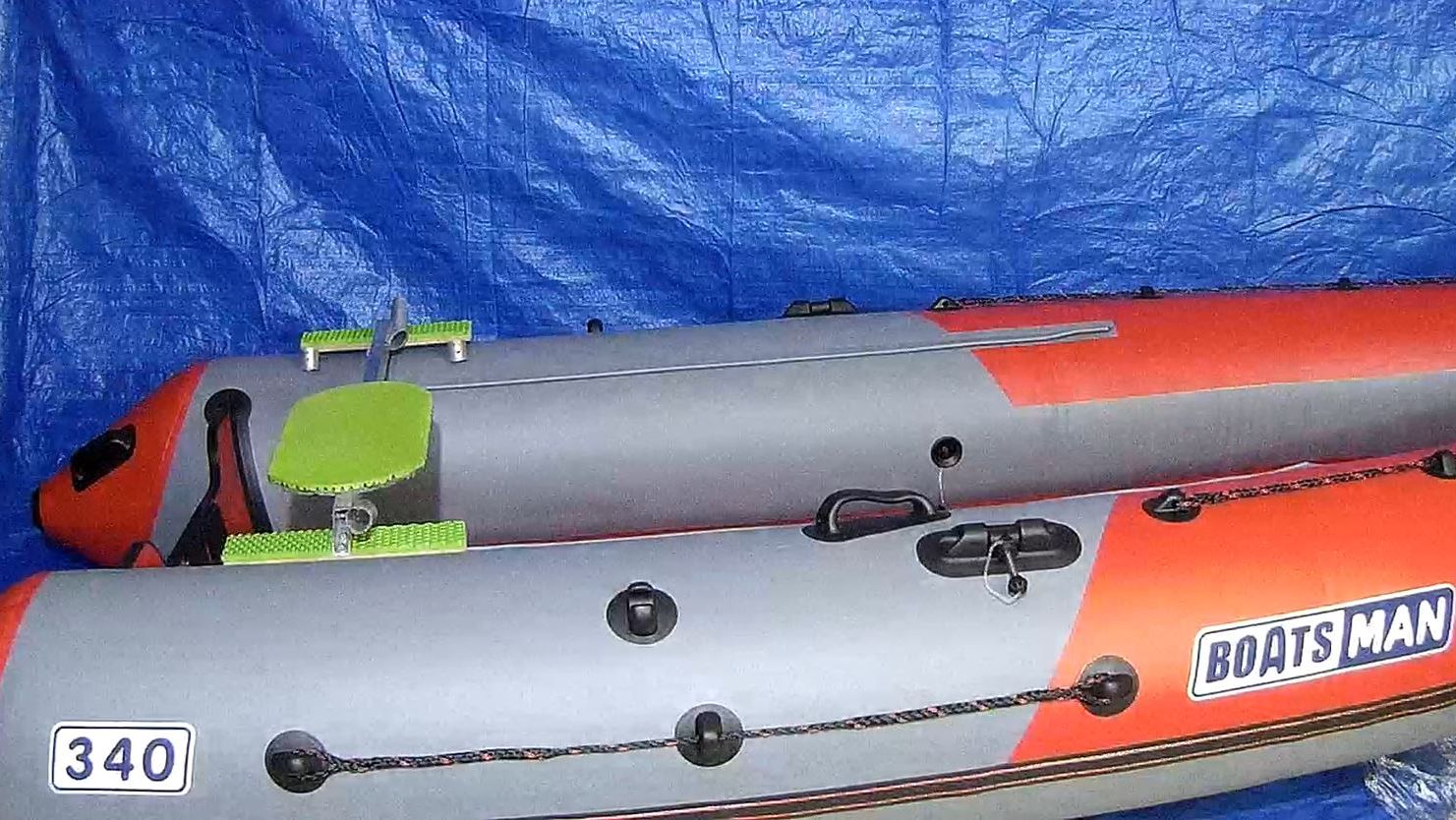 лодка BoatsMan Sport BT340ASR распаковка смотреть онлайн