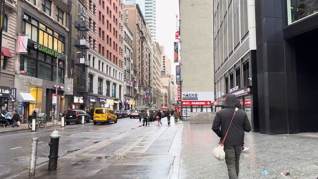 🗽 🇺🇸 Рождество в Нью-Йорке - прогулка по Манхэттену смотреть онлайн