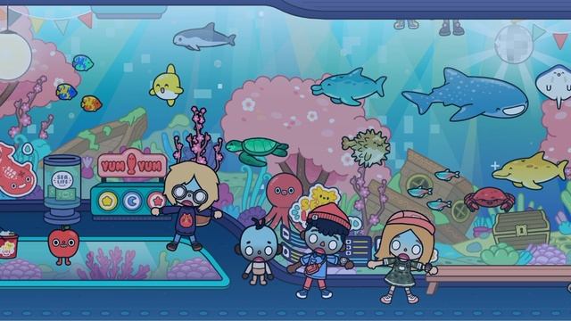 СМОТРИТЕ 🤩МЫ УСТРОИЛИ ТУСУ В АКВАРИУМЕ 😂(потом чуть не посадили)