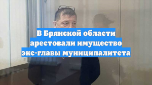 В Брянской области арестовали имущество экс-главы муниципалитета