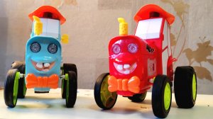 ТРАКТОРЫ! КРАСНЫЙ И СИНИЙ ТРАКТОР